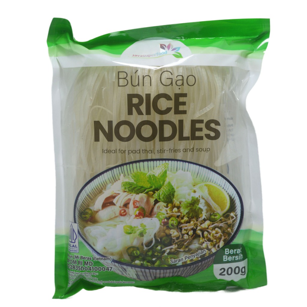 

JAVA SUPER FOOD BUN GAO RICE NOODLES 200G