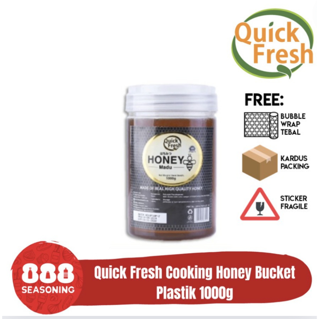 

QUICK FRESH COOKING HONEY (Bucket Plastik) 1000g