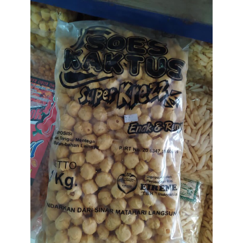 

Soes kaktus enak,renyah 1kg