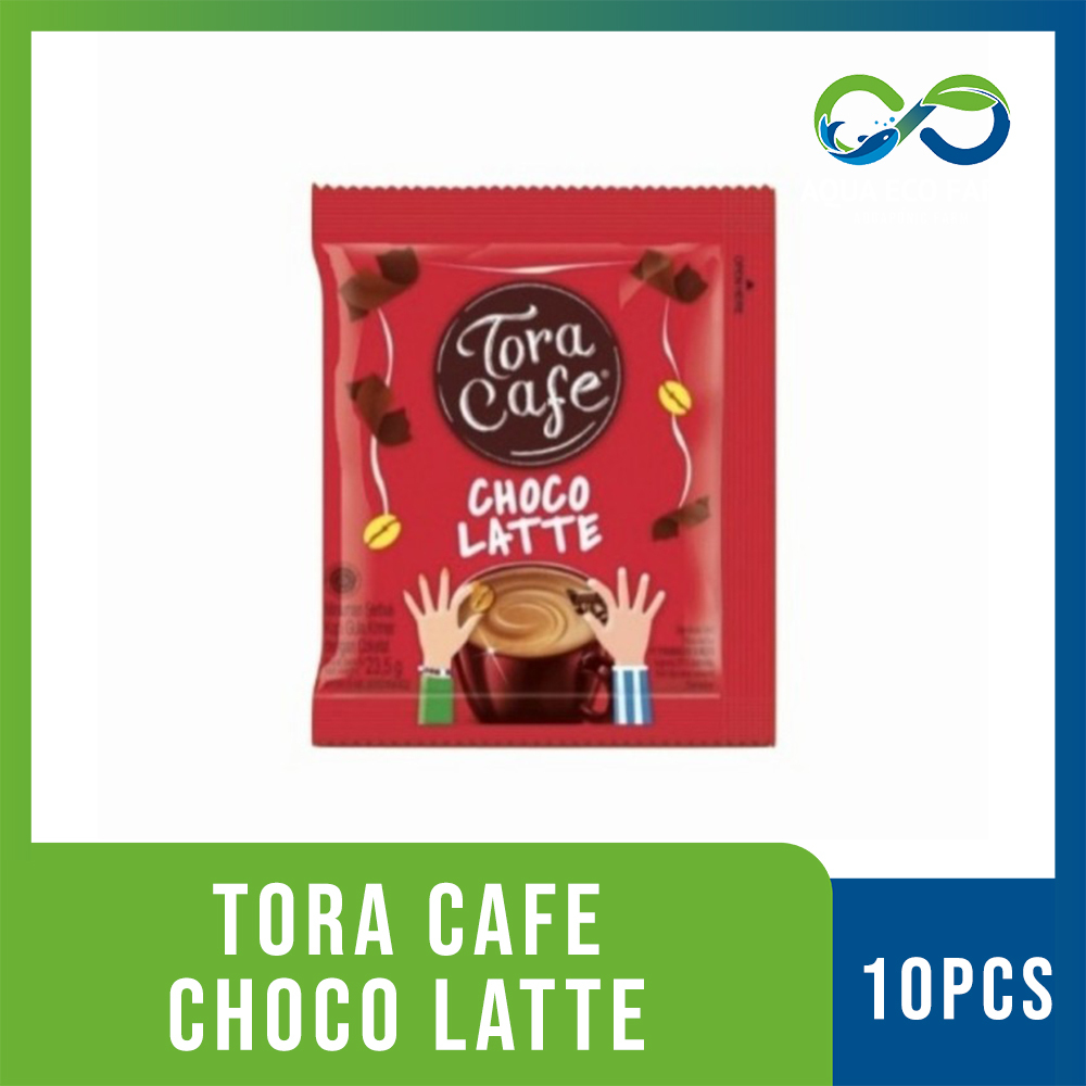 

[AquaEcoFarm] Torabika Tora Cafe Choco Latte Milky Latte 10Sachet Renceng 23gr Bandung