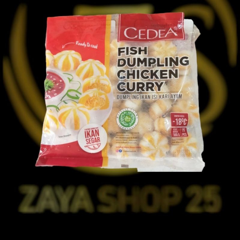 

Cedea Fish Dumpling Curry 500gr isi 25pcs