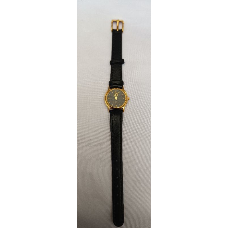 JAM TANGAN PRIA WANITA couple ALFA T9003L  hitam gold ORIGINAL 1000%