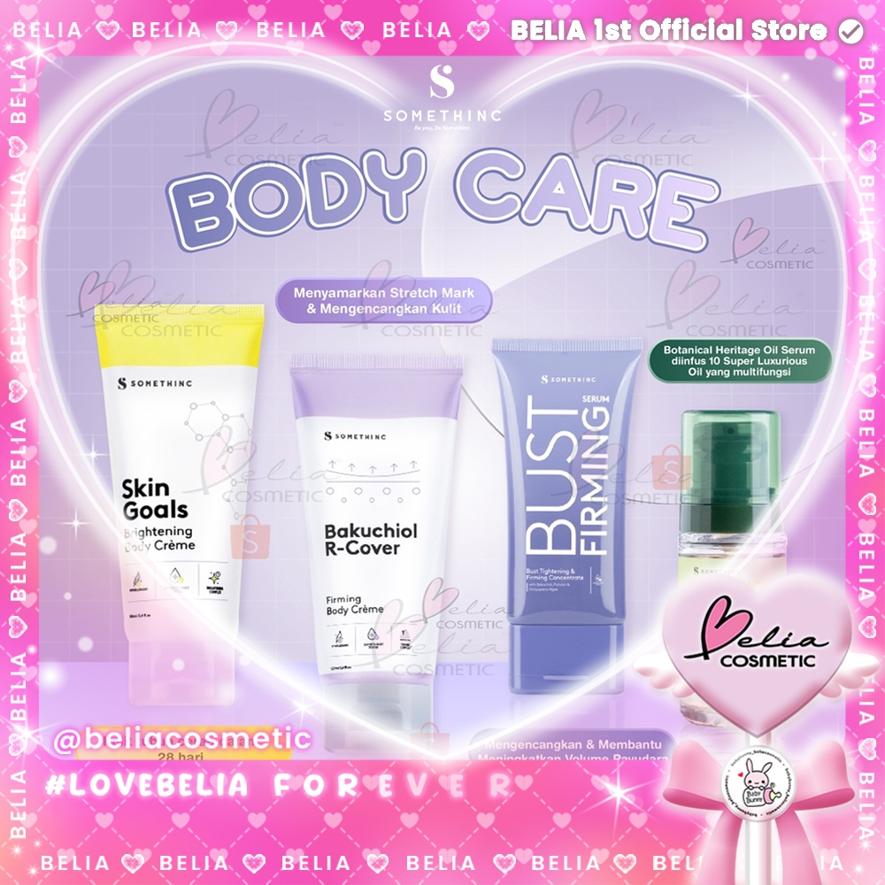 ❤ BELIA ❤ SOMETHINC Body Care All Product | Skin Goals Brightening Body Creme | Bakuchiol R-Cover Fi
