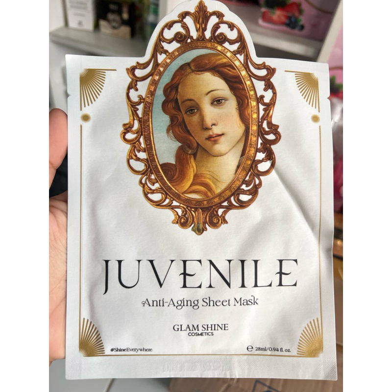 JUVENILE ANTI AGING SHEET MASK (masker anti aging)
