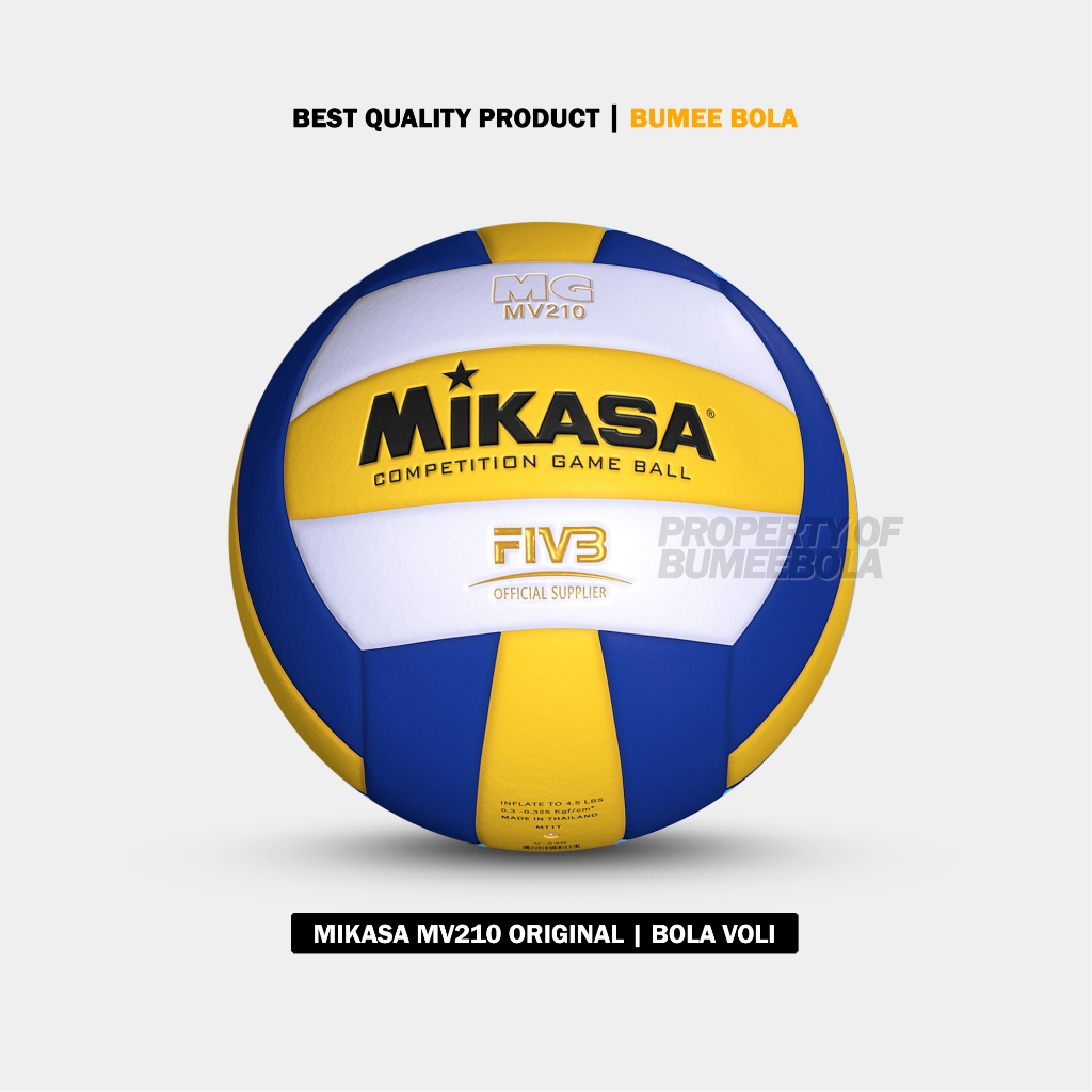 MIKASA MG MV210 Bola Voli Original | Bola Volly 100% Original MIKASA | Press