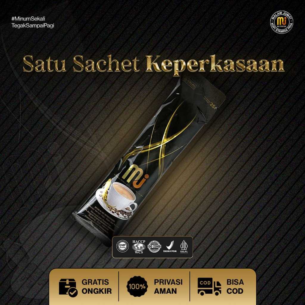Kopi MJ | Kopi Sudah BPOM & Halal