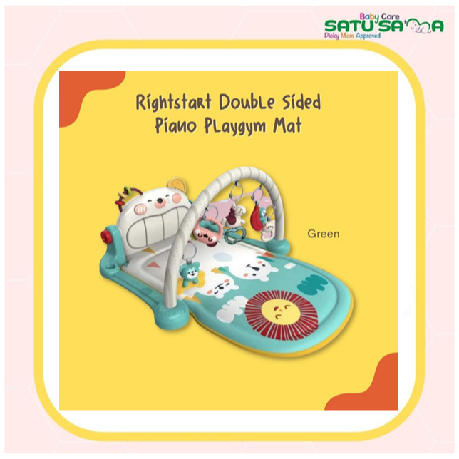 RIGHT START DOUBLE SIDED PIANO GYM MAT