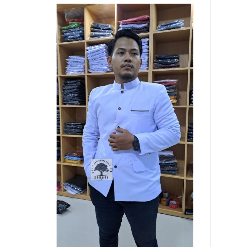 Jasko Mandarin jas Koko Tasikmalaya jasko elegan pria dewasa