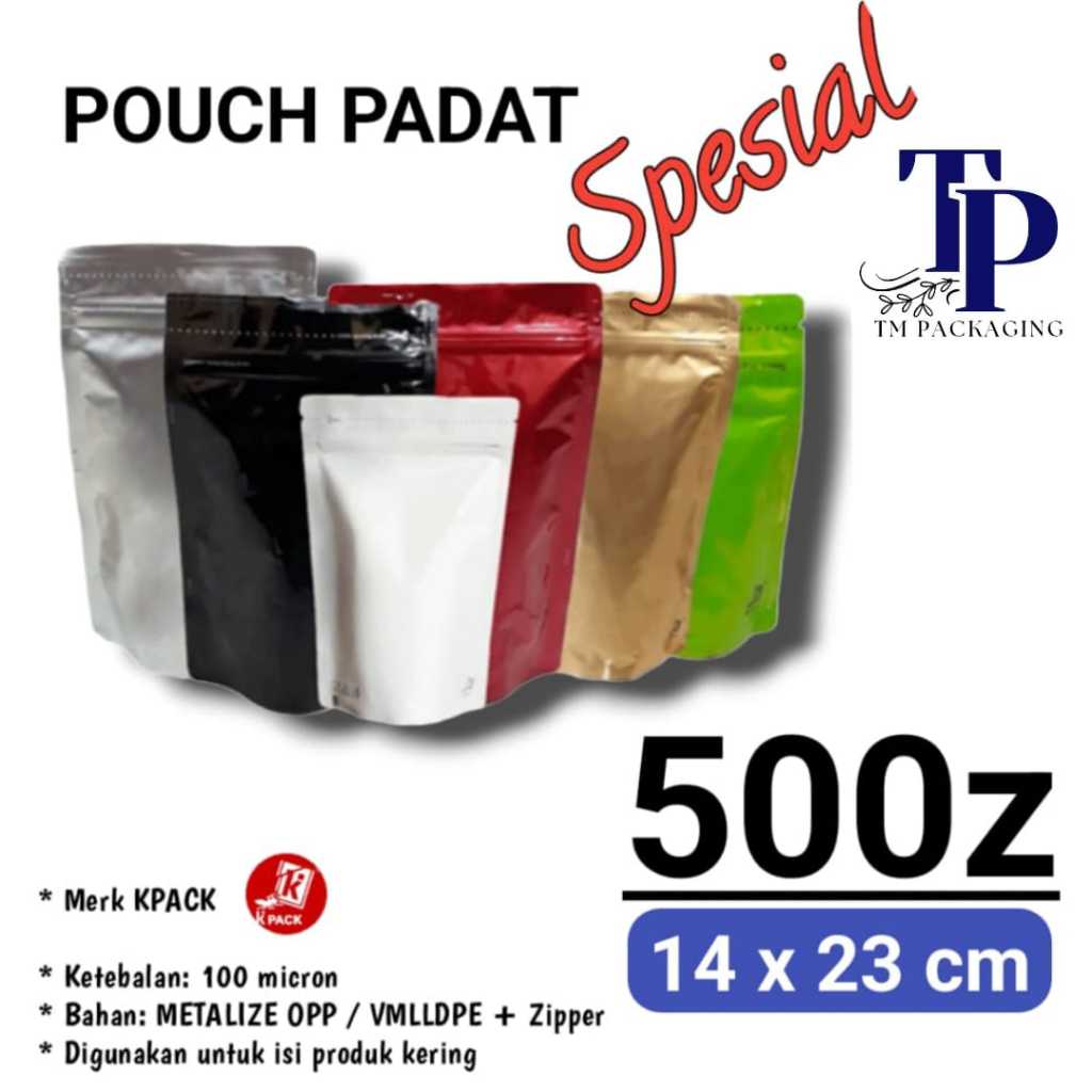 STANDING POUCH SUPER SPESIAL METALIZE 500GRAM