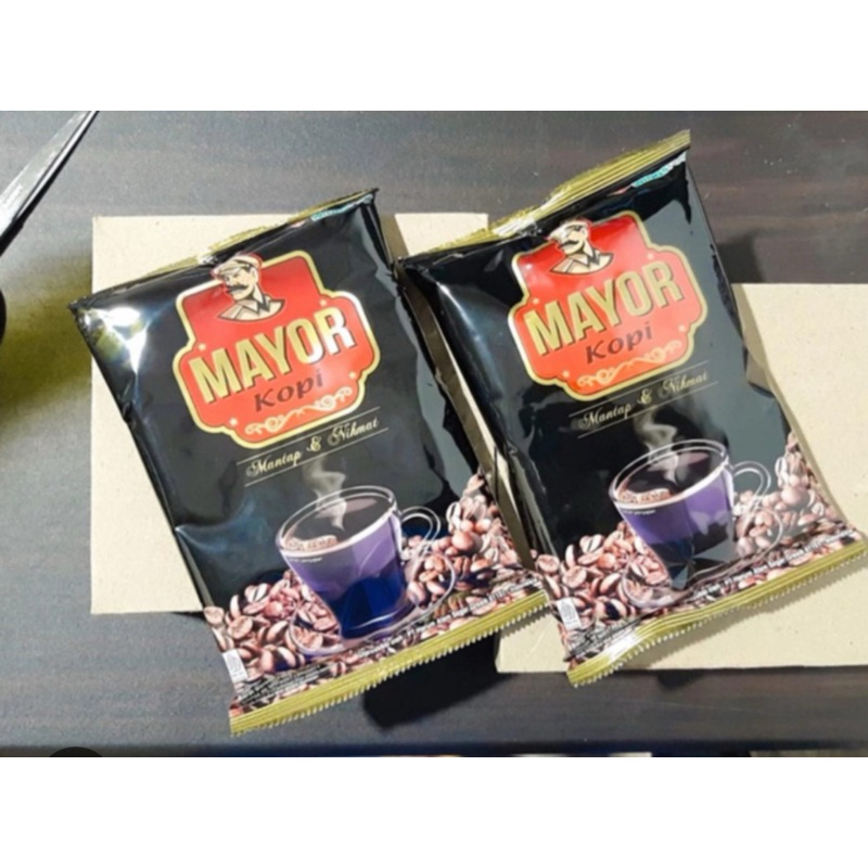 

MAYOR KOPI bubuk hitam 135gram