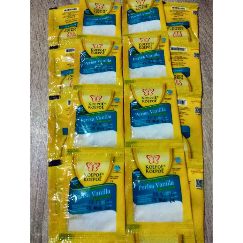

(10 pcs x 2 gr) KOEPOE PERISA VANILLA Sachet