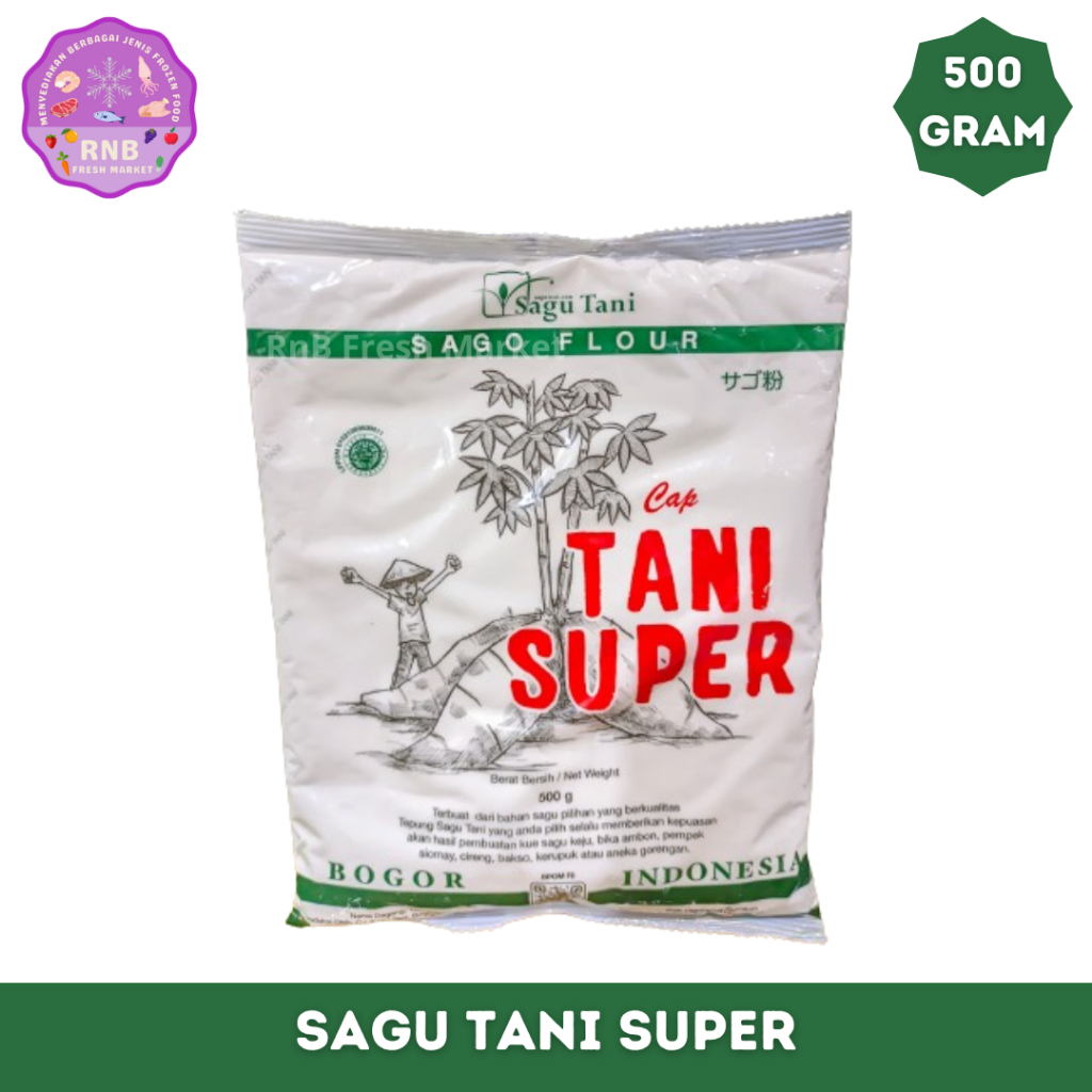 

Sagu Tani Super Netto 500 Gram