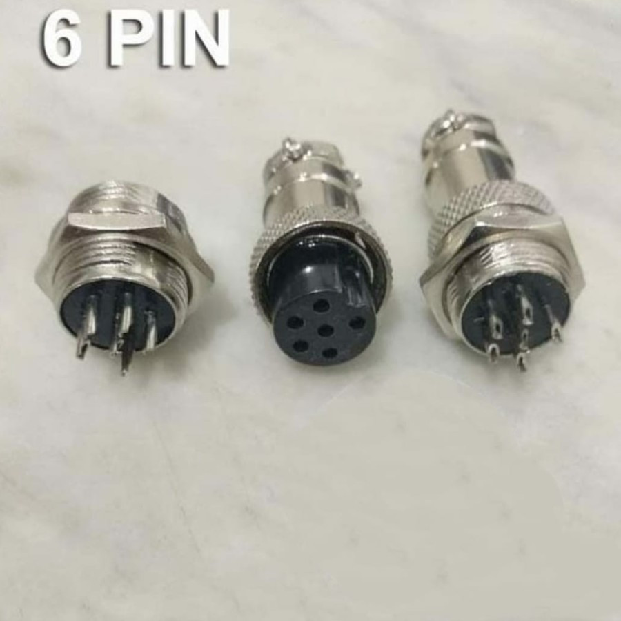 Connector CB 6Pin Konektor Jack 6 Pin