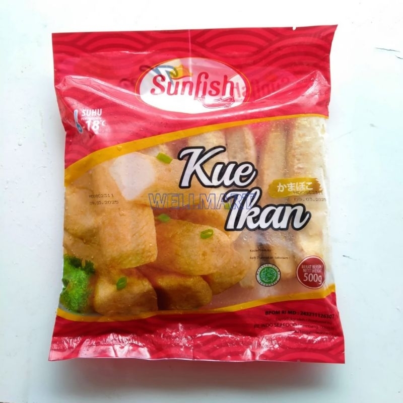 

Sunfish Kue Ikan 500gr Isi 10 Pcs Fish Cake Halal