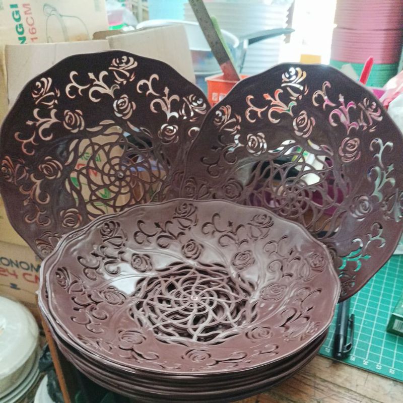 piring plastik,piring jikin plastik,,,isi,12biji