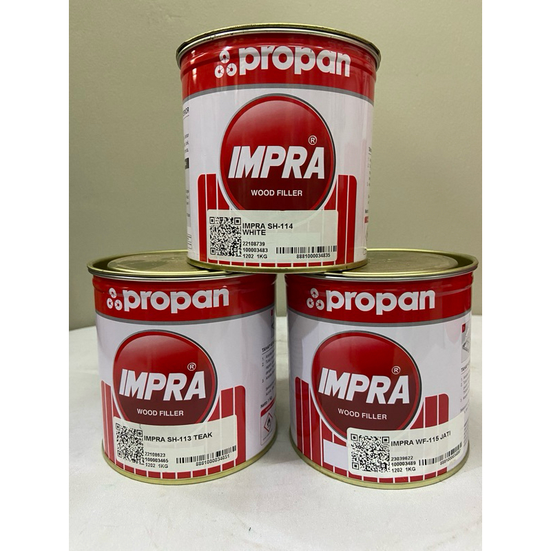 DEMPUL KAYU/DEMPUL KAYU INSTAN/PROPAN WOOD FILLER IMPRA 1 KG