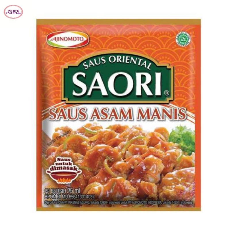 

SAORI Saus Asam Manis Renceng Isi 10pcs