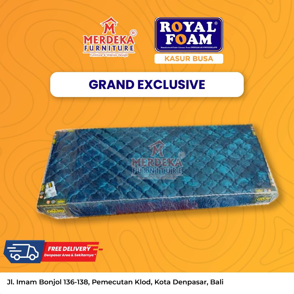 Kasur Royal Foam Grand Exclusive | Kasur Busa 160x200|