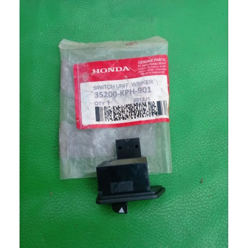 Saklar tombol lampu sein Honda Karisma Supra X 125 lama original