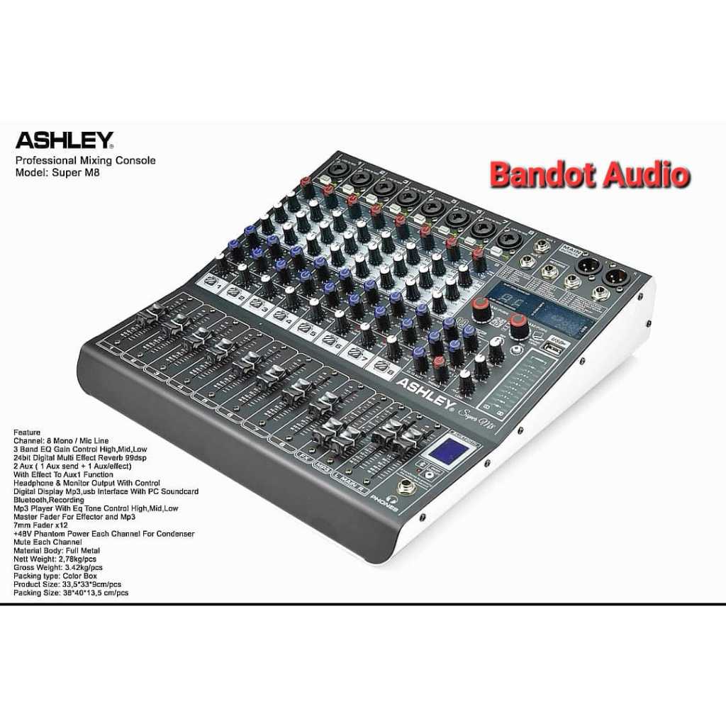 mixer ashley super m8 / superm8 original ashley