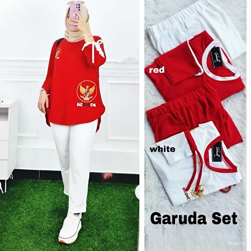 SETELAN WANITA 17 AGUSTUS TERBARU // BAJU 17 AGUSTUS DEWASA // BAJU 17 AGUSTUS COUPLE // BAJU 17 AGU