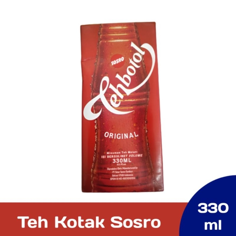 

Teh Botol Sosro Kotak 330ml