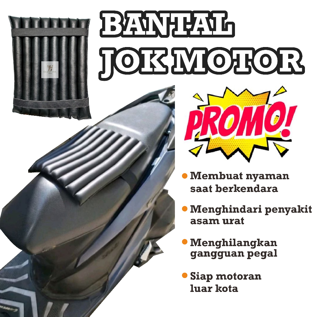 bantal jok motor silikon empuk bantal jok motor hydropad anti air Jas Hujan motor multifungsi