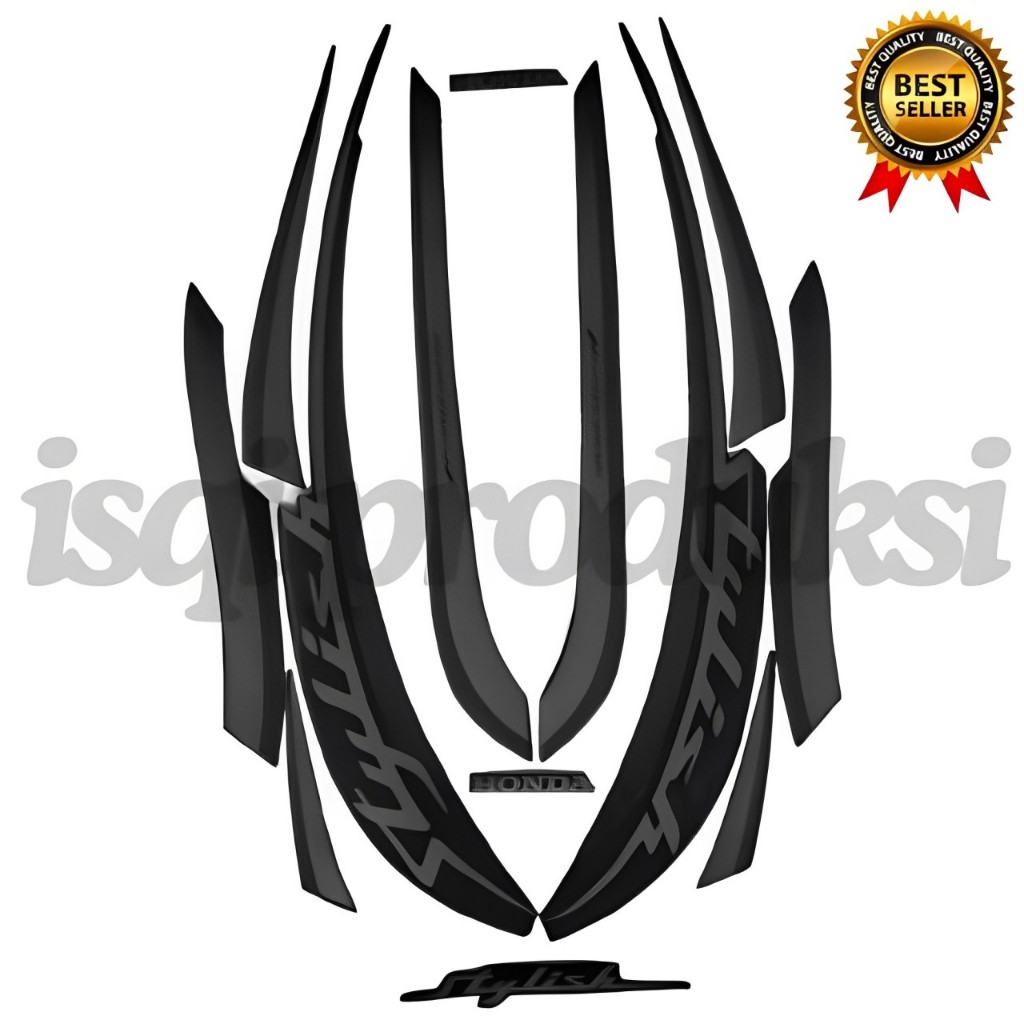 Stiker Striping Motor Scoopy Staylish 2019 Lis Les Body Scoopy Staytlish 2019 Terbaik