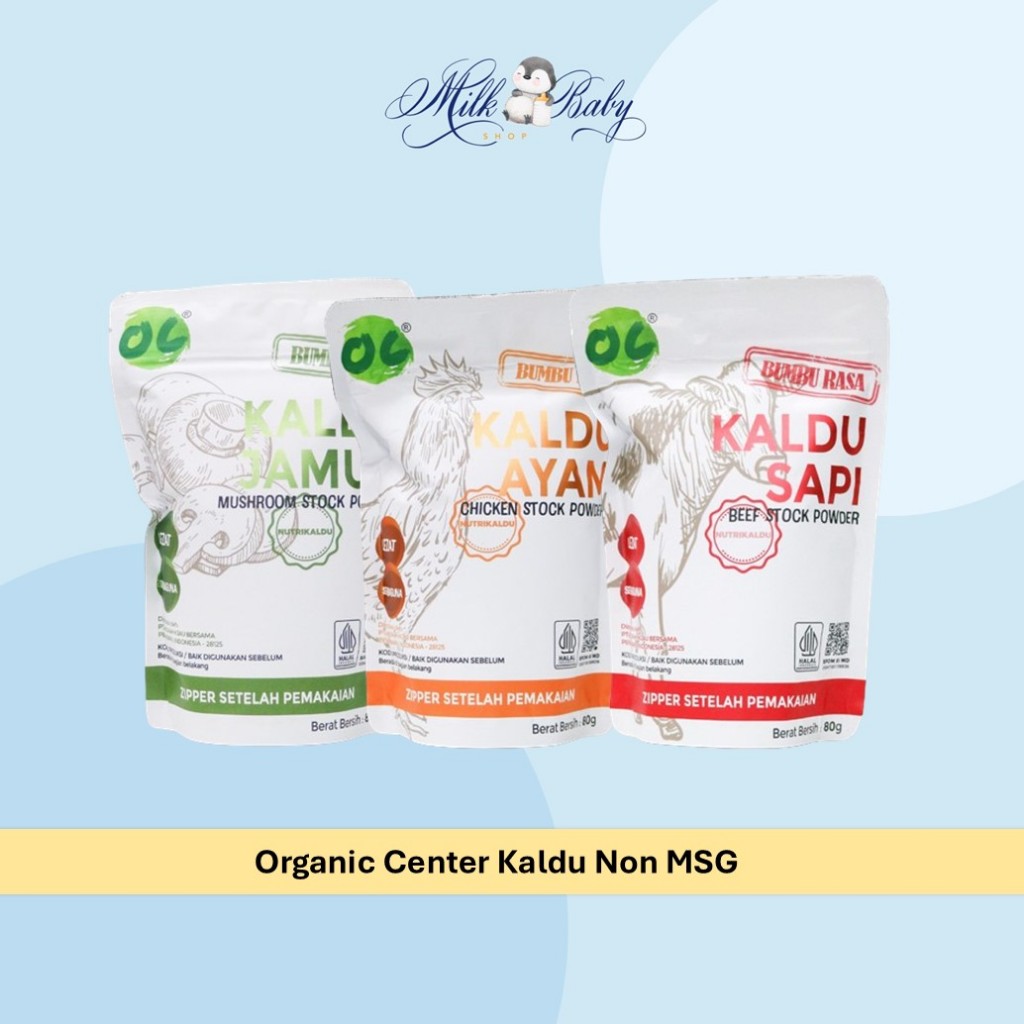 

Organic Center Kaldu Non MSG 80gr