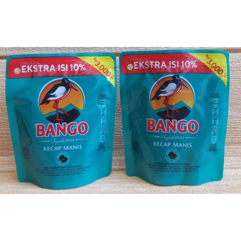 

Bango Kecap manis 59ml (1paket isi 5)