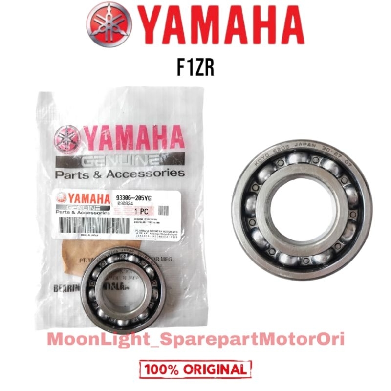 BEARING BERING LAHAR LAHER KRUK KREK AS FIZ R FIZR F1ZR F1 FORCE1 ZR V80 6205 KANAN KIRI SET ORIGINA