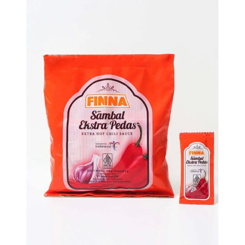 

Finna Sambat Extra Pedas sachet [1pak/22sachet]