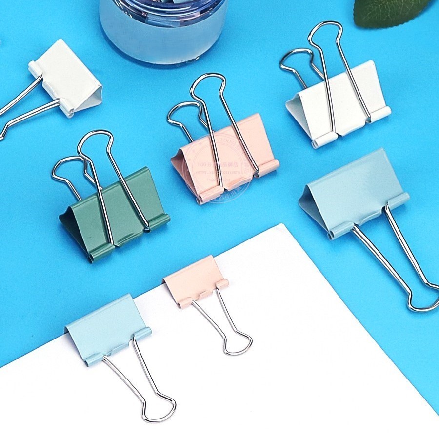 

Binder Clip / Klip Kecil / Klip Warna / Penjepit Kertas 105 Combo