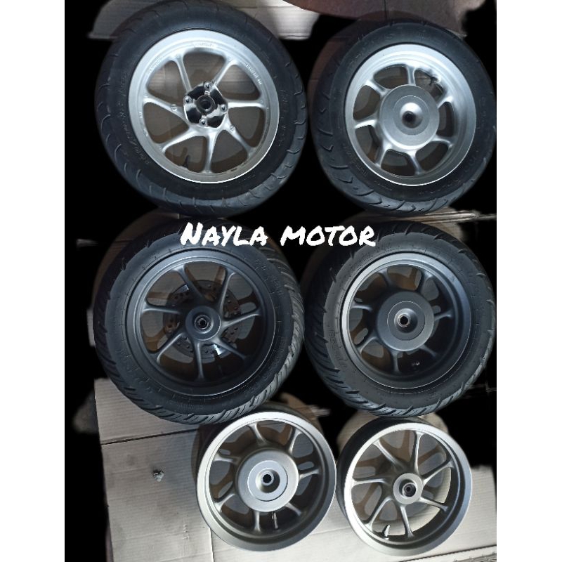 velg Honda Genio ring12 Scoopy beat deluxe PNP Honda matic 110 berikut ban