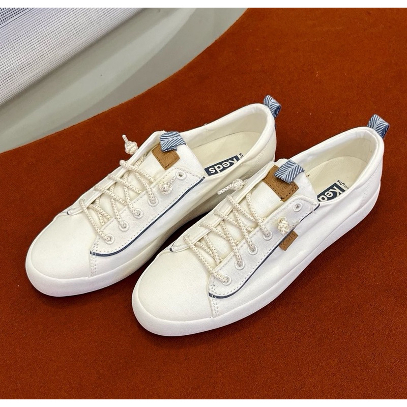 KEDS-KICKBACK CANVAS NAU WHITE/NAVY WF67784