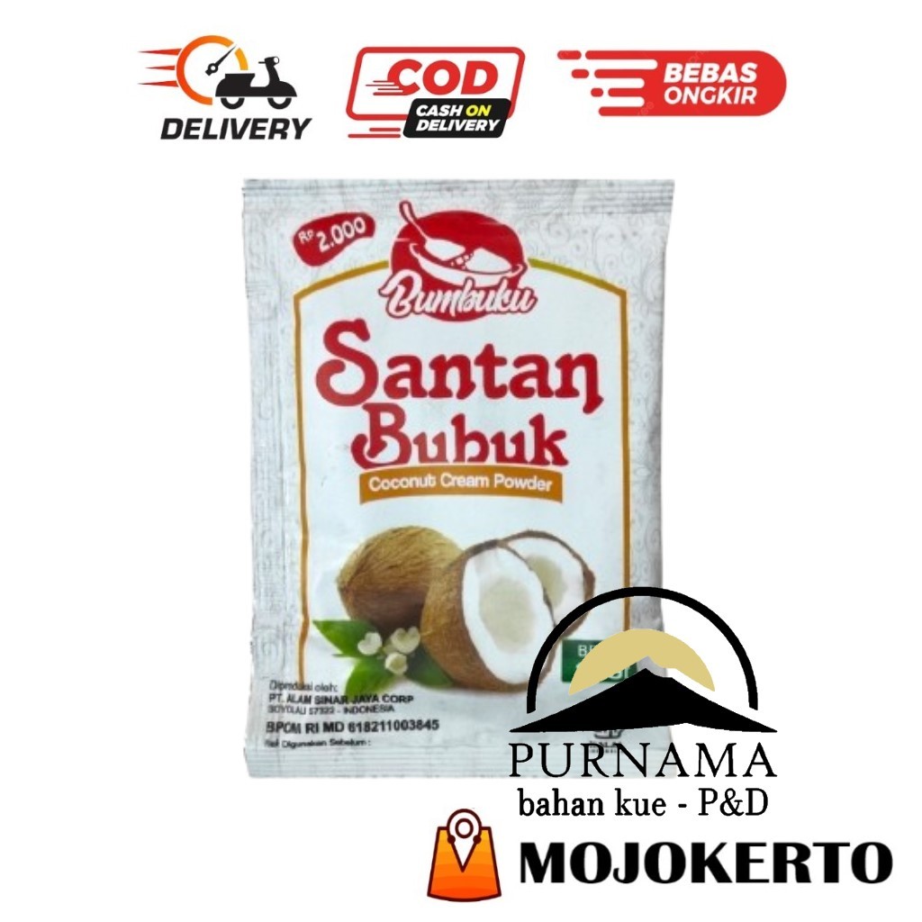 

BUMBUKU SANTAN BUBUK 20GR COCONUT MILK CREAM KRIM SANTEN MASAK POWDER KELAPA TUA SASCHET HALAL