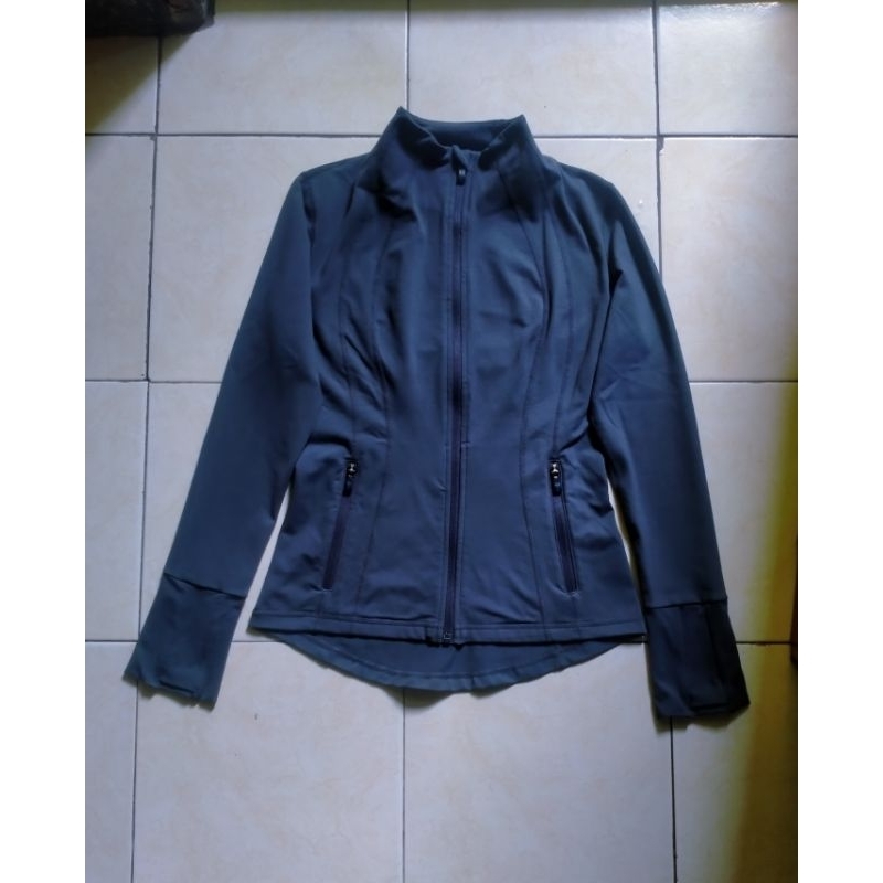 jacket sport ANDAR abu gelap