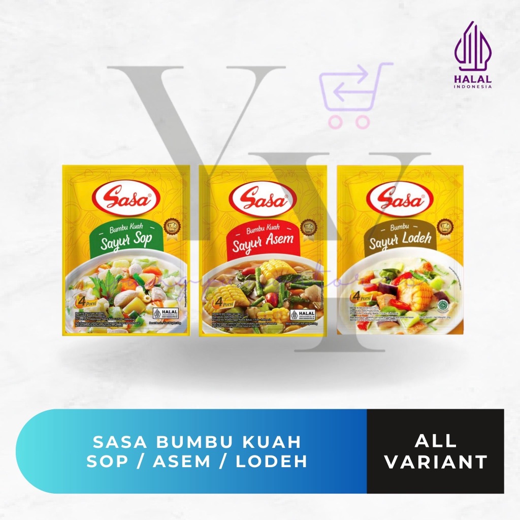 

Sasa Bumbu Kuah Sayur Asem / Sop / Lodeh 20 & 33 gram