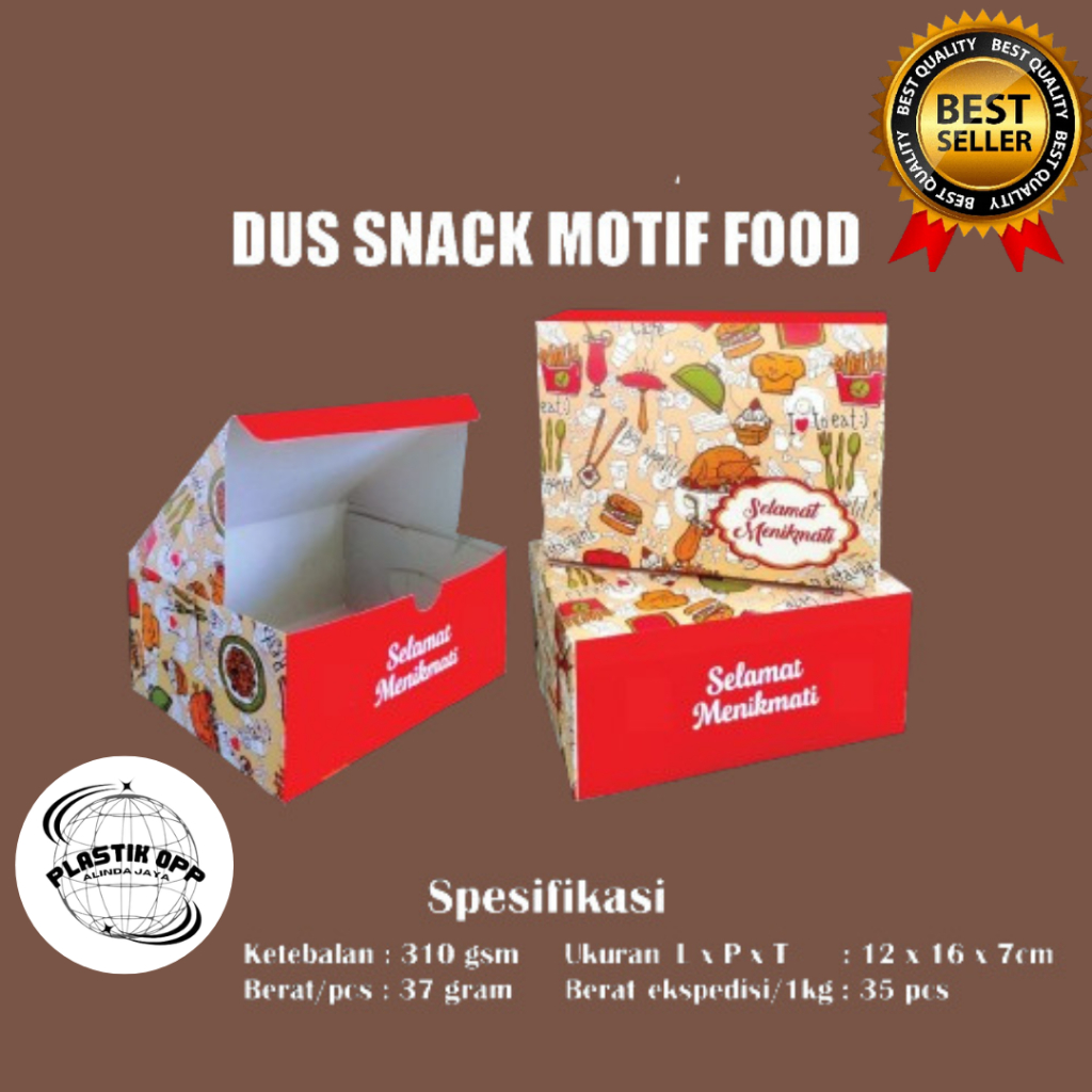 

Ecer_Dus Kardus Snack Kue Uk 12x12,12x14,12x16 Motif Terbaru Tebal Aman untuk makanan / Kotak Kue / Box snack / Box Kue ECERAN / Paper Snack