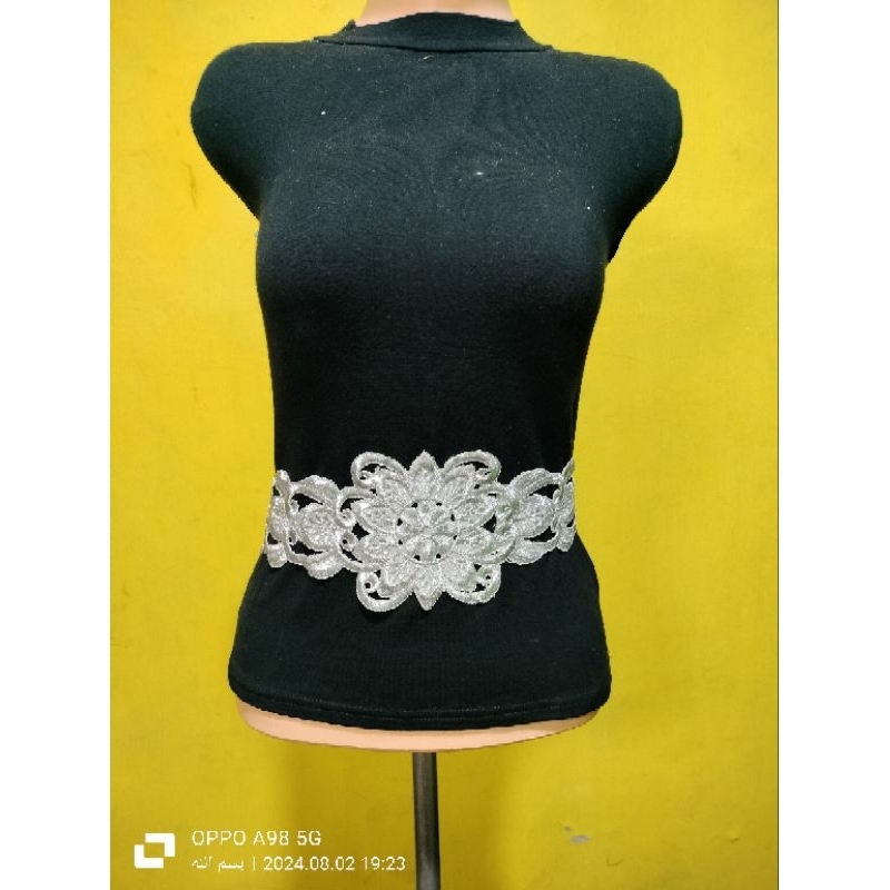 renda bordir ikat pinggang