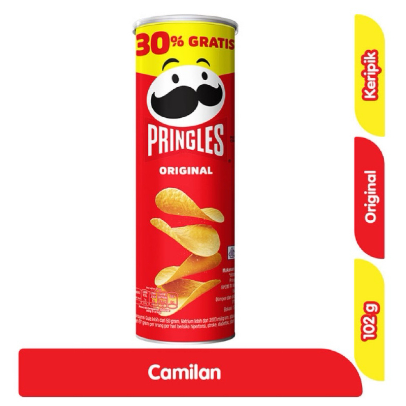 

Pringles Keripik Kentang Kaleng 102 g