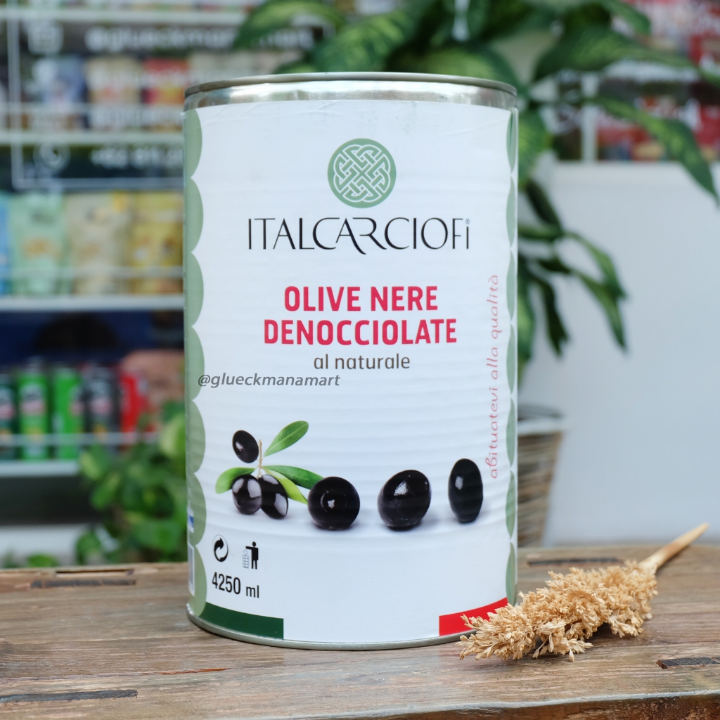 

Italcarciofi Pitted Black Olive 4.25kg