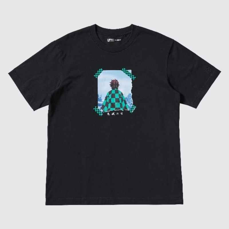 Tshirt UNIQLO x Kimetsu no Yaiba (Tanjiro) | UT Archive Kaos Lengan Pendek