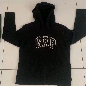 hoodie gap hitam