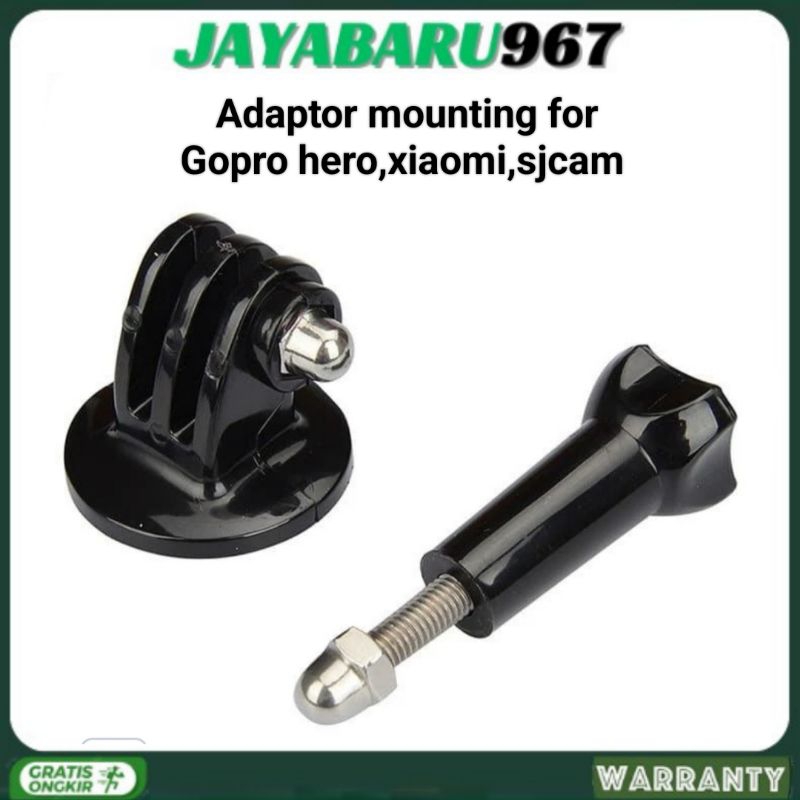 TRIPOD ADAPTOR MOUNTING MOUNT FOR GO PRO HERO,XIAOMI YI,SJ CAM