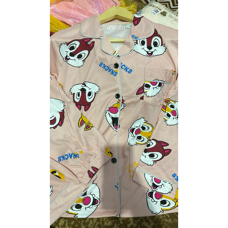 PIYAMA TIDUR WANITA/ PIYAMA ANAK PEREMPUAN/ PIYAMA LENGAN PANJANG/ BAJU TIDUR WANITA KOREAN STYLE