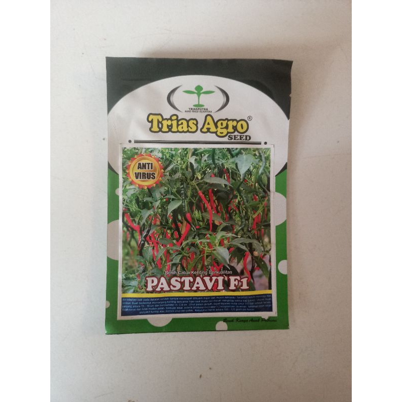 Benih cabe keriting anti virus Pastavi f1 10 gr