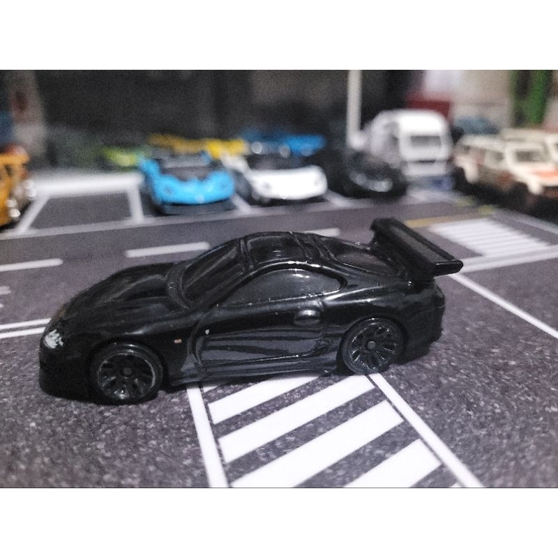 HOTWHEELS REGULER TOYOTA SUPRA HITAM FAST FURIOUS LOOSE