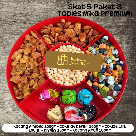 

Paket 8 Sekat 5 oleh oleh haji dan umroh