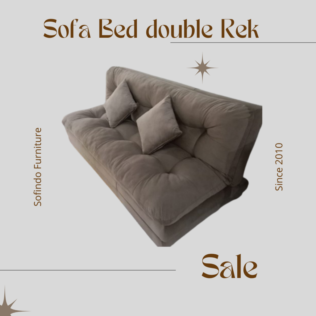 SOFA BED EMPUK SOFA SANTAI SOFA RUANG TV SOFA RECLINE SOFA MINIMALIS